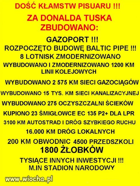 A PiS zbudowal droge do domu "oborowej" i dworek Obajtka...