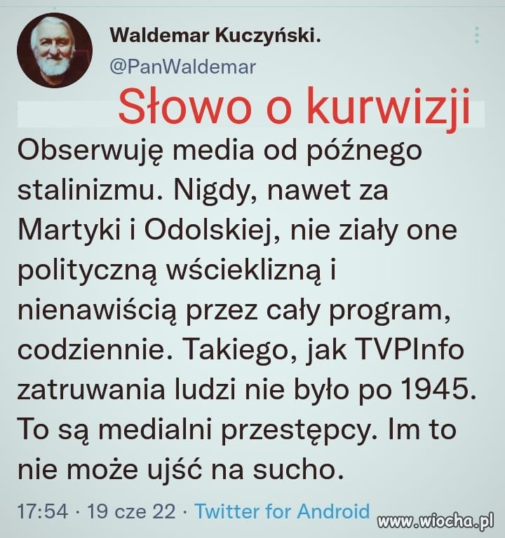 Procesy karne na tych złoczyńcach pisowskich powinny trwać od dawna.