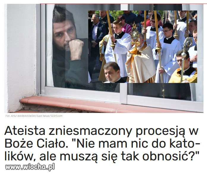 Cała ta sytuacja wprawia go w niemały dyskomfort.