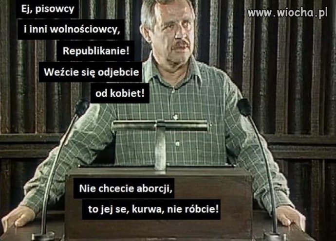 Nie zapominajcie, ze kobiety to polowa elektoratu.