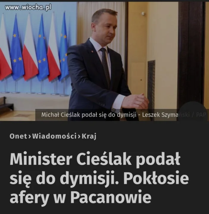 Propagandowa dymisja