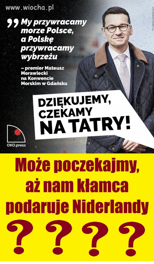 Czymże nasz lud skromny zasłużył sobie na takie luksusy?