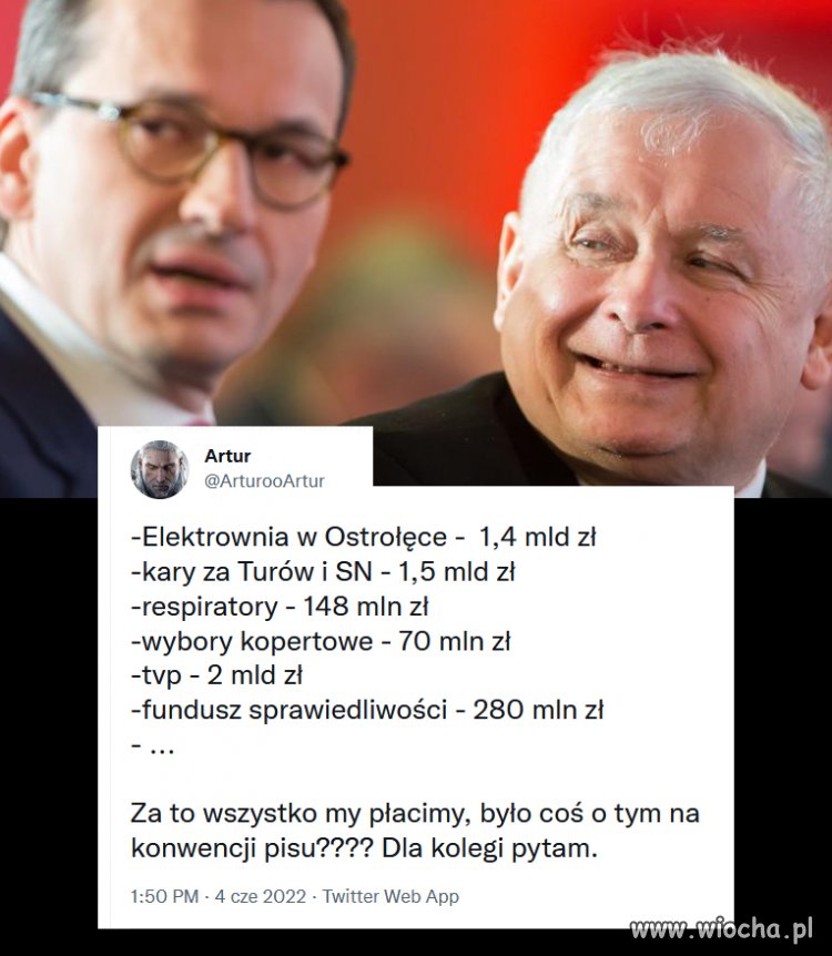 Jak to kto płaci, Ja płacę, Ty płacisz, Pani płaci i Pan płaci. 
