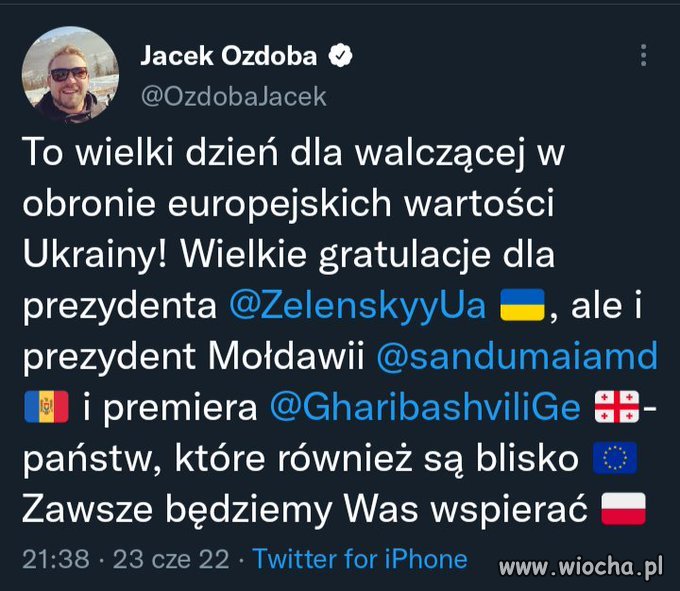 Unijny fan ?