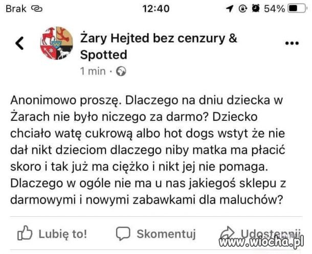 Typowy pisowiec w akcji
