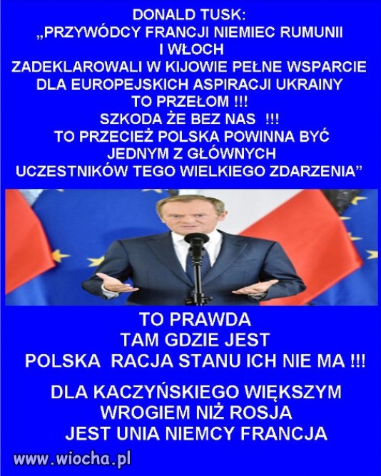 PiS  nie lubi UE, oni tylko lubia kase z UE...