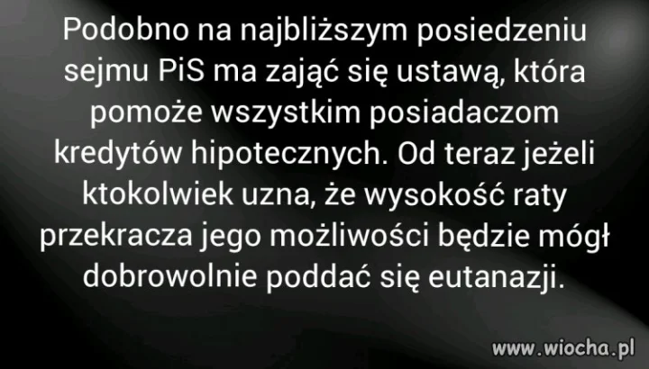 PiS i jego pomoc.