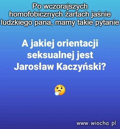 Mamy takie pytanie