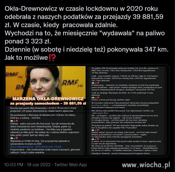 A bo pis bierze pełnymi gsrściami to ja też mogę.