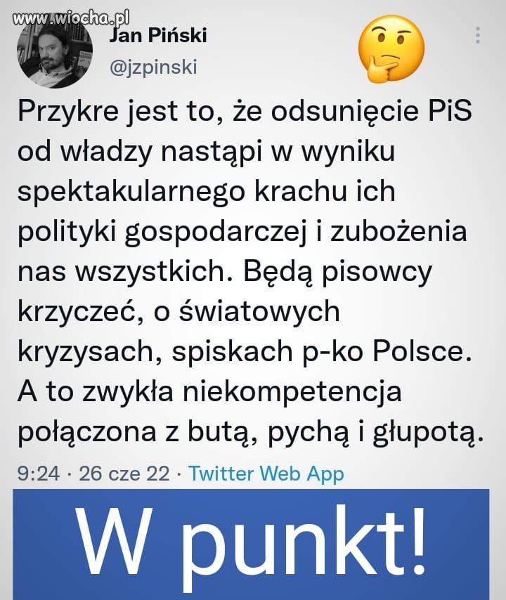 Najbardziej poszukiwaną wartością jest zwykła przyzwoitość, której coraz mniej w naszym społeczeństwie. 