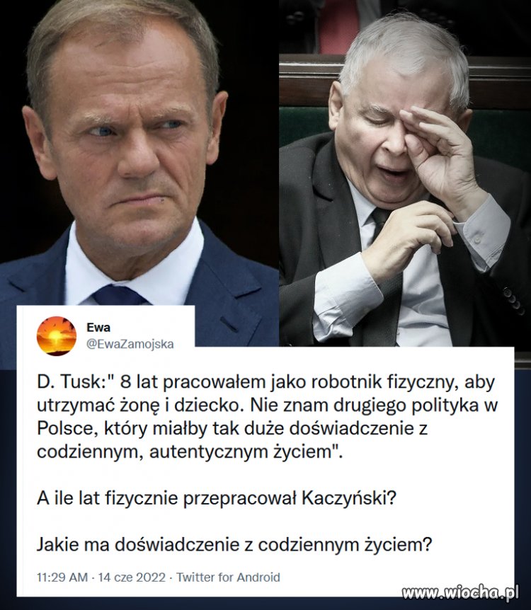 Donald Tusk VS Kaczyński