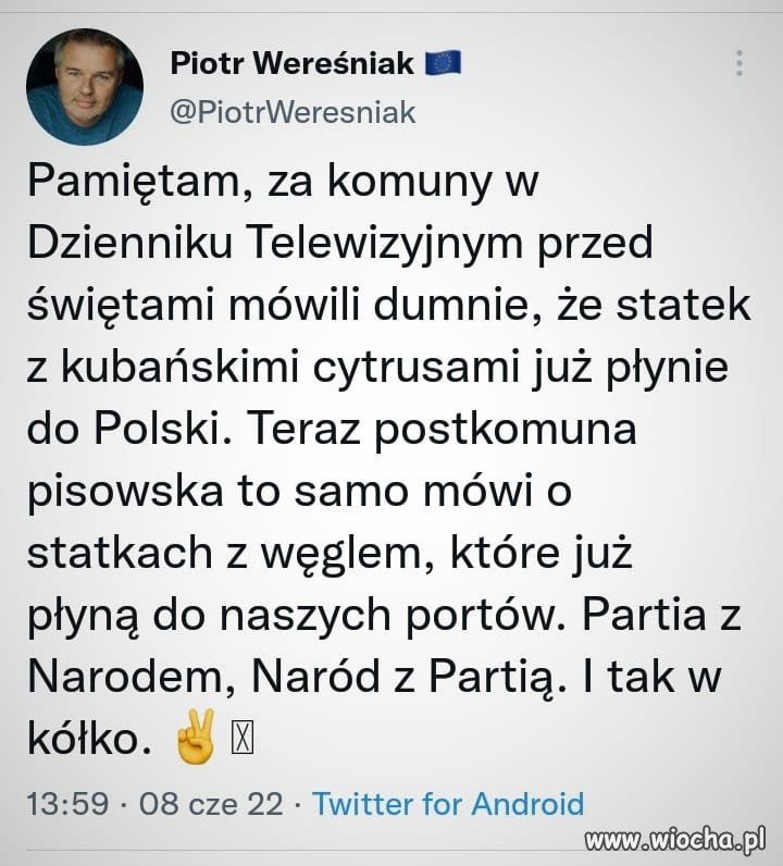 Już płynie