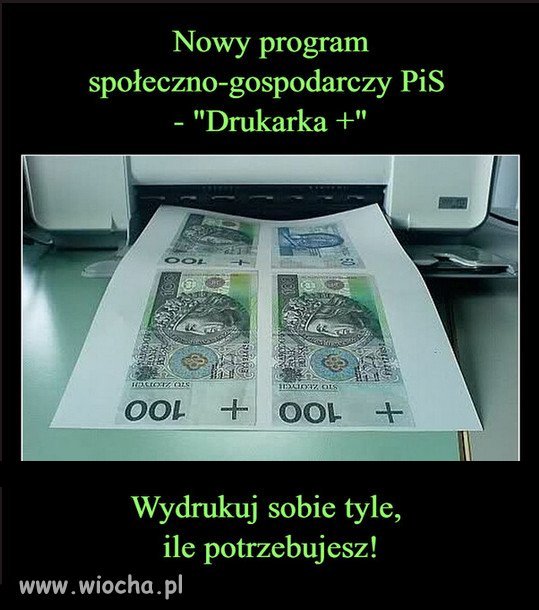 Glapiński o mocy gotówki. 