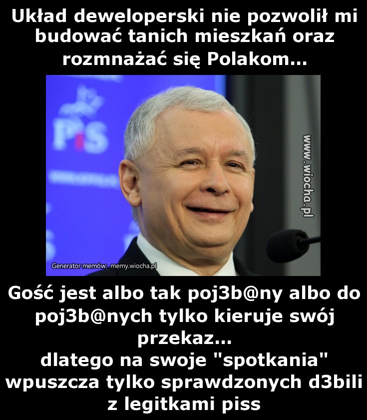 Układ deweloperski nie pozwolił mi budować tanich