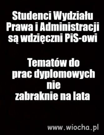 Co polityk to różne paragrafy