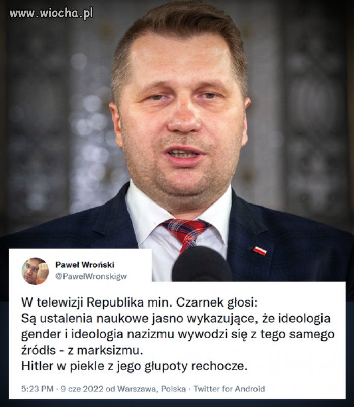 Minister edukacji
