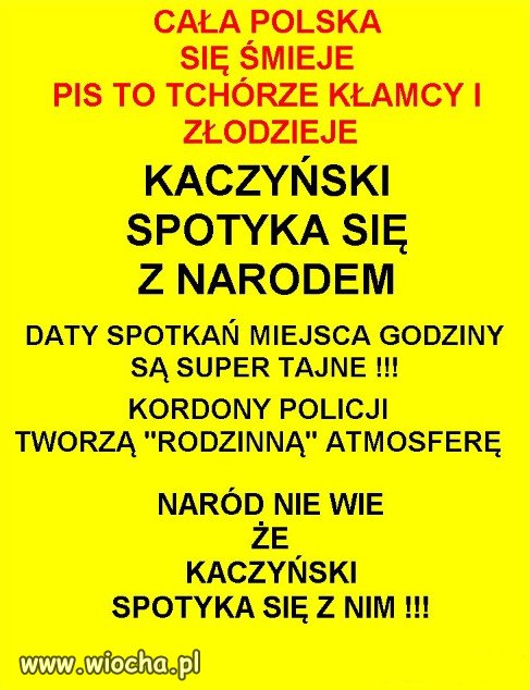 Spotkania z narodem ...