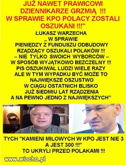 Polityczny program PiSu to kłamać, kraść i oszukiwać!