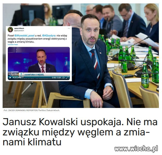 Kowalski i do tego Janusz...a na swiecie mowia "glupi jak Polak"!