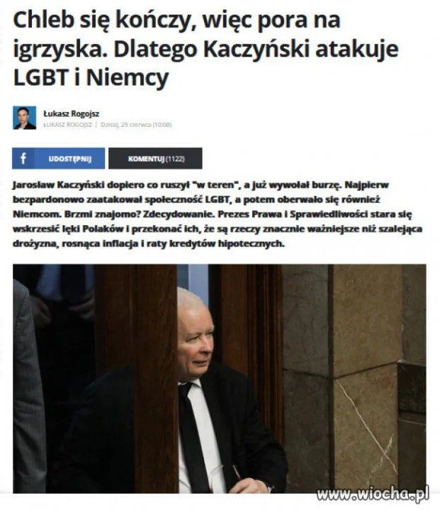 Kryzys uderza w elektorat PiS-u  ...