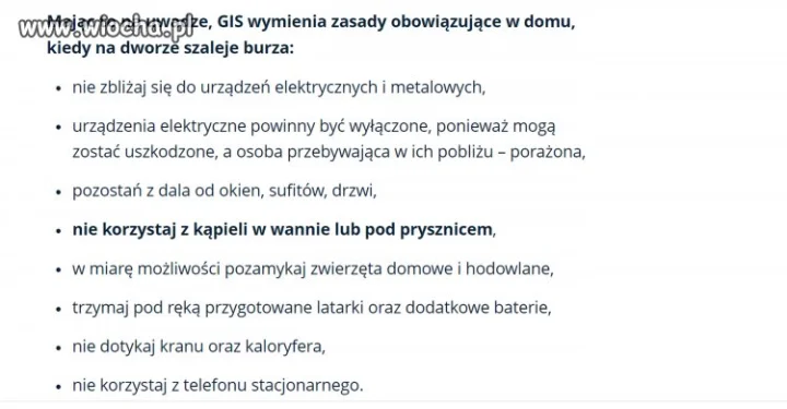 Gdy trwa burza