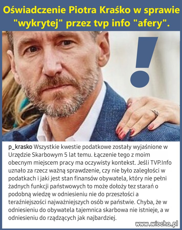 Chcą go dojechać, niewygodny, odważny, takich się eliminuje, dyskredytuje, łamie kariery, metody znane ..