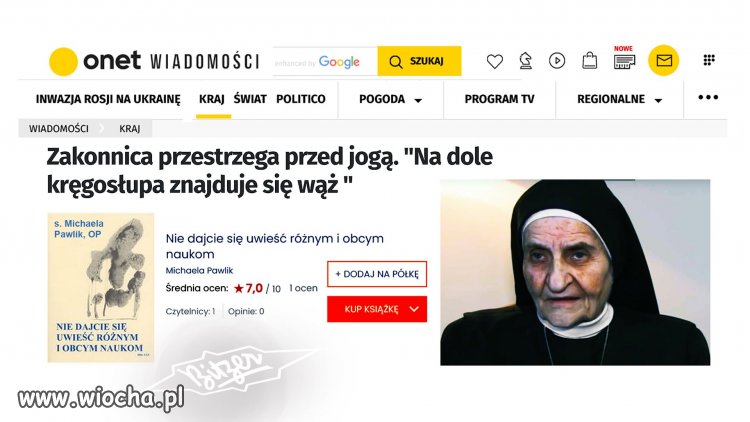Nie wiem co ona bierze