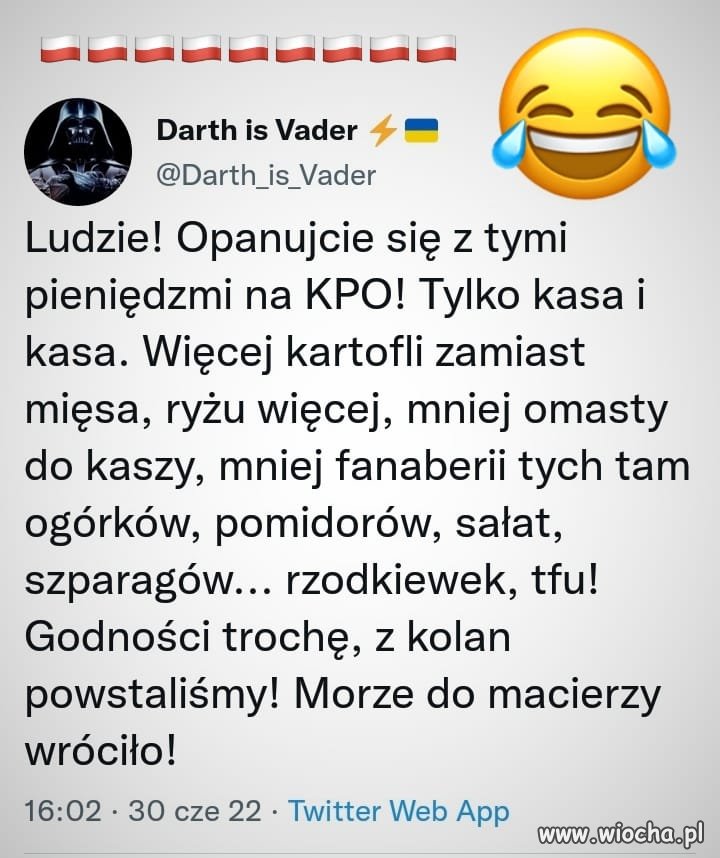 Jak można tyle kasy oddać za kaprys jednej partii. To jest chore