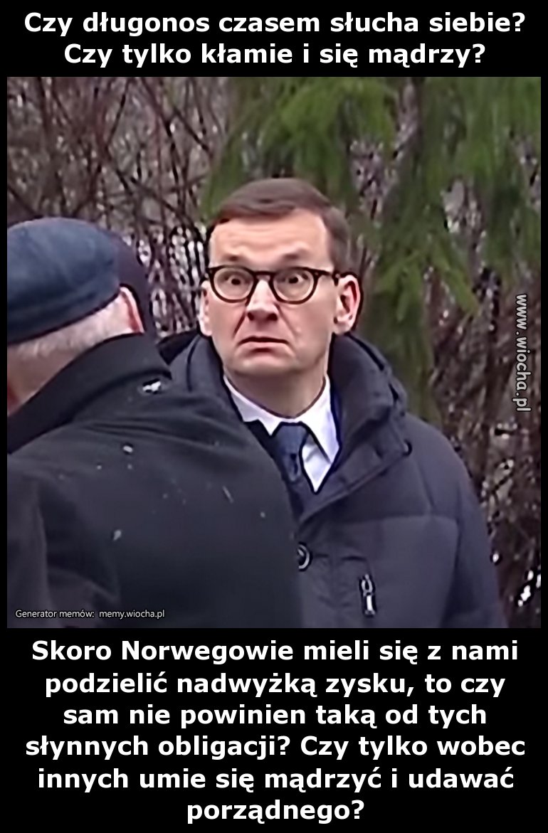 Czy długonos czasem słucha siebie? 