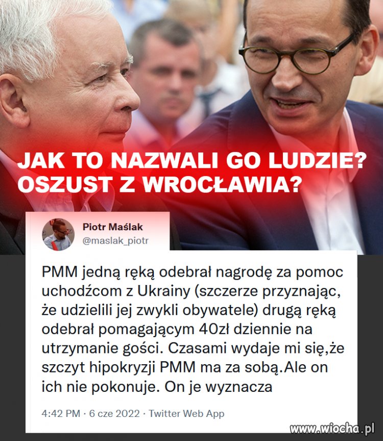 Paskudny, kłamliwy człowiek