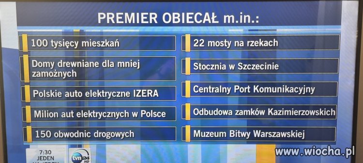 A ja premierowi na to: