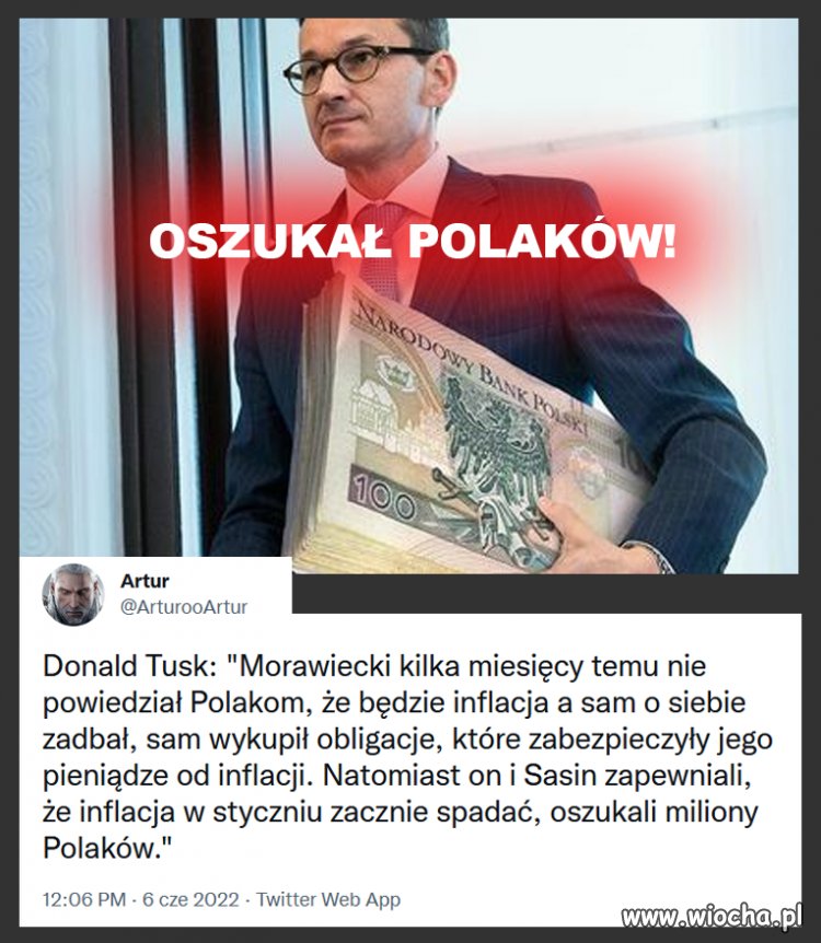 Naiwni ci , którzy mu jeszcze wierzą