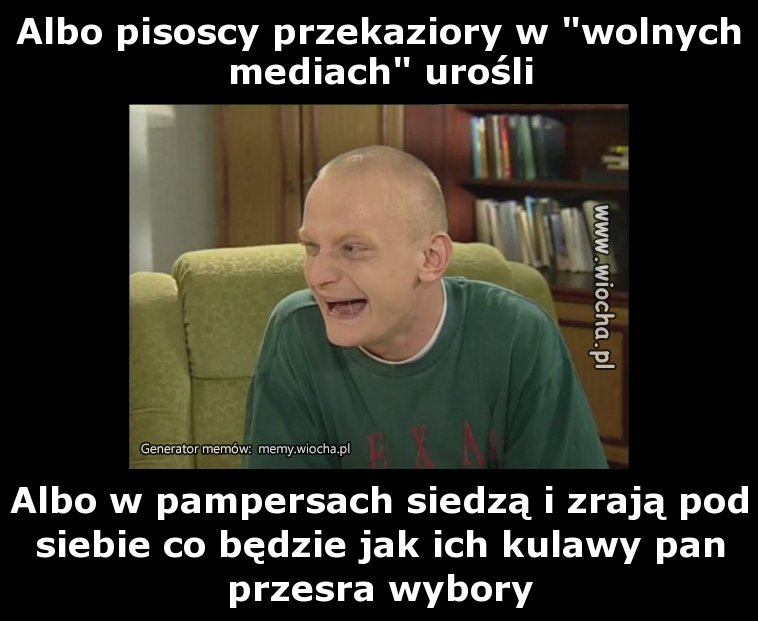 Albo pisoscy przekaziory w "wolnych mediach"