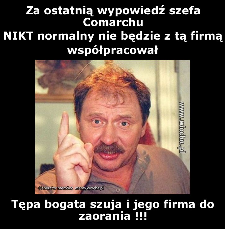 Za ostatnią wypowiedź szefa Comarchu 