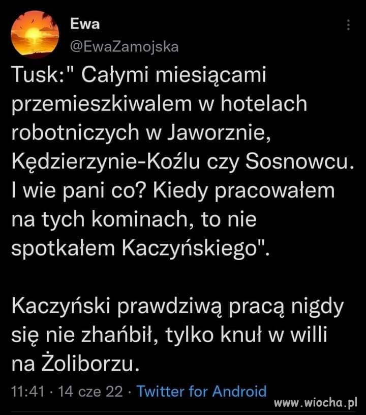 Słowo o Donaldzie Tusku i Kaczyńskim