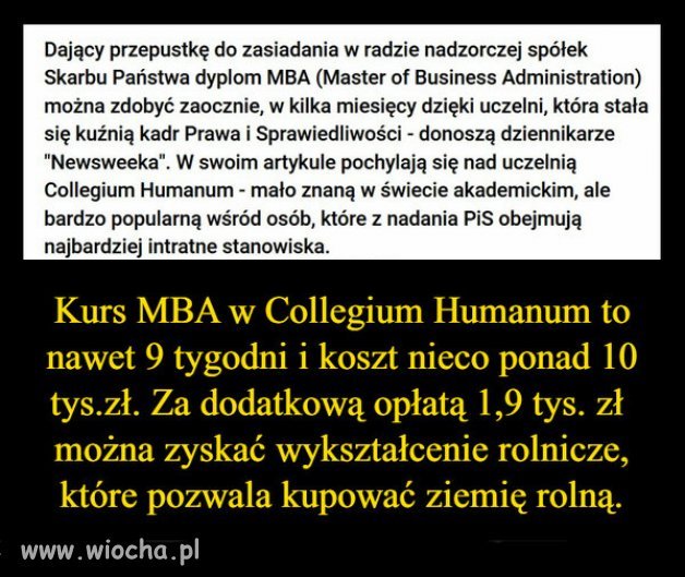Wylęgarnia "elyt" PiSu, na wzór PZPR...