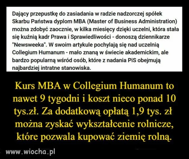 Wylęgarnia "elyt" PiSu, na wzór PZPR...