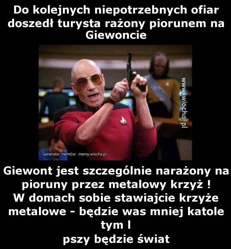 Do kolejnych niepotrzebnych ofiar doszedł turysta