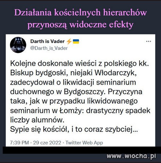Sojusz z PiSem i mieszanie sie do polityki, nie wyszlo im na zdrowie...