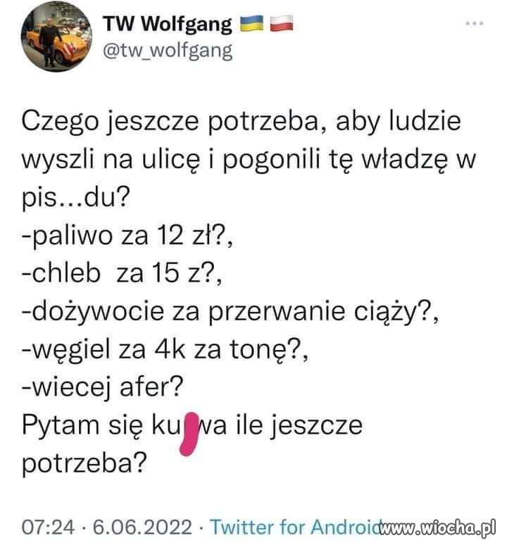 Też jestem ciekawy kiedy ?