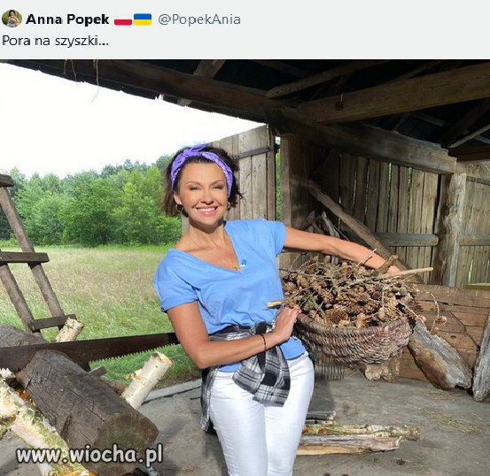 Ania Popek z TVP zachęca Polaków