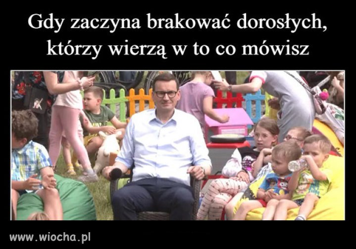Bajki Morawieckiego, już tylko dla dzieci...