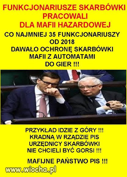 Zlodzieje nie podzielilisie z PiSem i sekta kosciola...