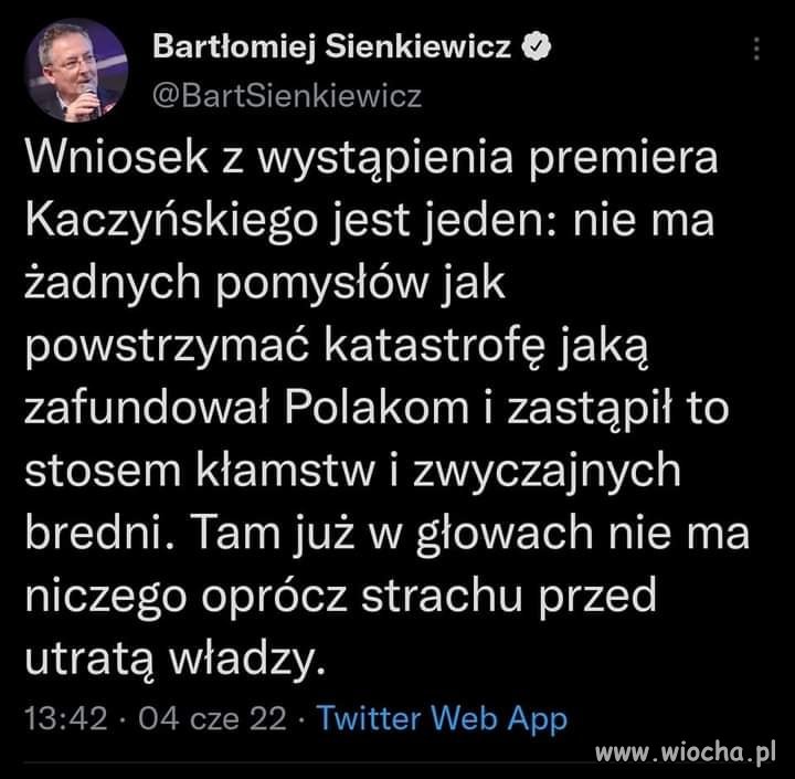Ale wyznawcy Jarosława Kaczyńskiego tego nie wiedzą. 