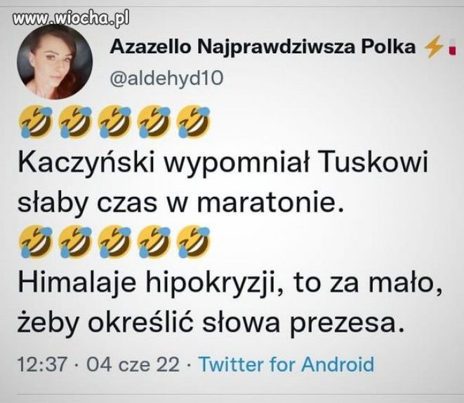 Kaczy ..uj to nawet chodzić nie umie