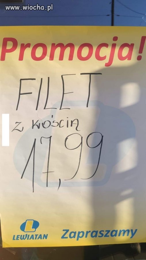 Dziwna porcja mięsa