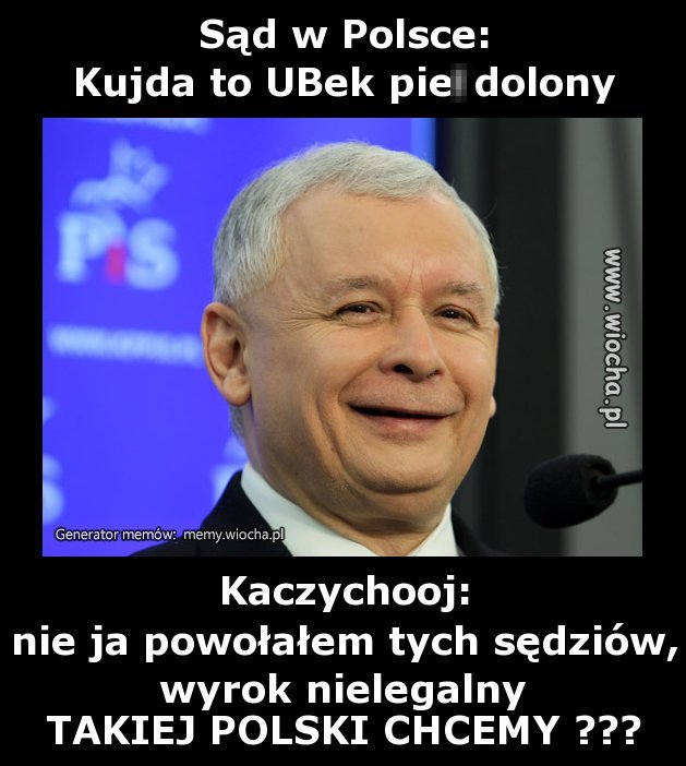 Sąd w Polsce:Kujda to UBek pierdo*ony