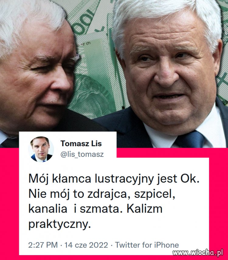 Tomasz Lis jak zwykle niezawodny 