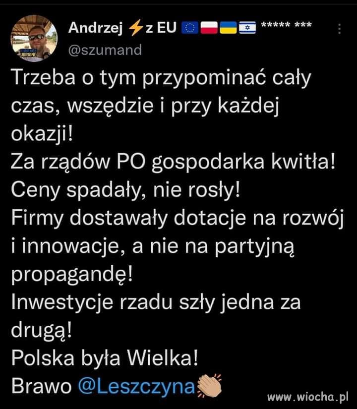 Trzeba o tym przypominać 