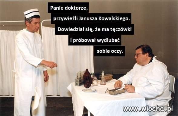 Co Janusz zrobi jak na niebie pojawi sie tęcza?